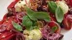 Heirloom Tomato & Whipped Feta Salad with Sumac Onions ...