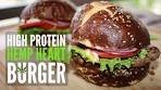 Hemp Seed Veggie Burger Recipe on the Grill 🍔