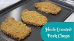 Herb-Crusted Pork Chop