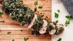 Herb crusted Pork Tenderloin