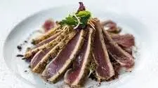 Herb Crusted Tuna with Herb Salad