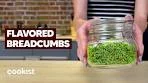 HERB FLAVORED BREADCUMBS: sprinkle it over your ...