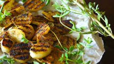 Herb Grilled Elephant Garlic Recipe