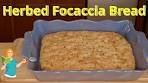 Herbed Focaccia Bread recipe