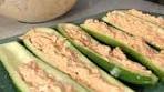 High Protein, Low Carb Buffalo Chicken Zucchini Boats….so ...