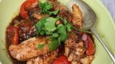 Hoisin Chicken with coconut rice