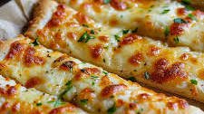 Homemade Cheesy Garlic Breadsticks