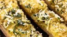 Homemade Ciabatta Garlic Bread Recipe