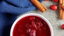 Homemade Cranberry Sauce with Vodka