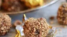 Homemade Ferrero Rocher
