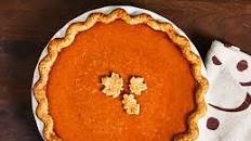 Homemade Fresh Pumpkin Pie