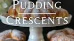 Homemade Pudding Crescents Recipe | Delicious Morning ...