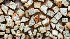 Homemade Rye Bread Croutons Recipe