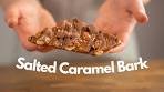 Homemade Salted Caramel Chocolate Bark | A Sweet Tooth's ...