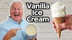 HOMEMADE Vanilla Ice Cream Recipe