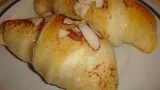 Honey Cream Filled Crescents