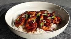 Honey-Garlic Shrimp