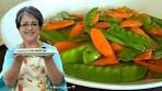 Honey Glazed Snow Peas and Carrots // Perfect Side Dish ❤️