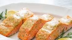 Honey Mustard Baked Salmon