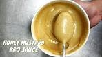 HONEY MUSTARD BBQ SAUCE / SAUCES RECIPE