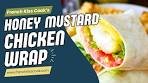 Honey Mustard Crispy Chicken Wrap