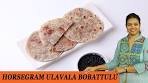 Horse gram bobbatlu, Horse gram sweet | vahrehvah