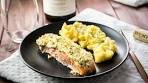 Horseradish Parmesan Crusted Salmon