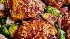 Hot Honey Garlic Skillet Chicken