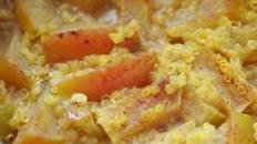 Hot Quinoa Beverage With Apples, Pears, and Spices