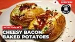 How To Cheese & Bacon Baked Potato | Ep 605