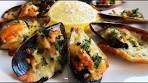 How to Cook Cheesy Baked Mussels Recipe