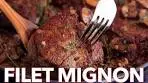 How To Cook Perfect Filet Mignon Recipe in Mushroom ...