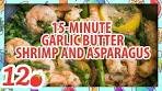 How to Make: 15 Minute Garlic Butter Shrimp And Asparagus