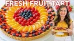 How To Make a Fruit Tart Recipe with Best Cream