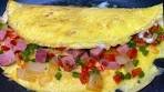 How to Make a Omelette | with Peppers, Onions, Ham & ...