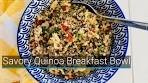 How to Make a Savory Egg, Sausage and Spinach Quinoa ...