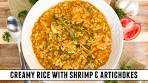 How to Make an AMAZING Creamy Rice with Shrimp & ...