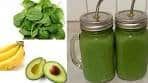 How to make avocado spinach banana smoothie using a ...