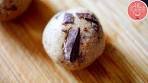 How To Make Cookie Dough Balls | Cookie Dough Protein ...
