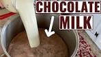 How To Make Creamy, Rich Chocolate Milk