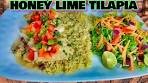 How To Make Delicious Honey Lime Tilapia, Quick and Easy ...
