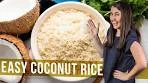 How to Make Easy Coconut Rice | The Stay At Home Chef