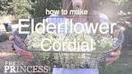 How to Make Elderflower Cordial with Honey | Fresh P