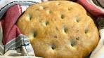 How to make garlic herb focaccia bread. Using herbs from ...