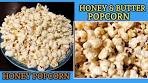How to make HONEY POPCORN and || HONEY & BUTTER ...