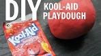 How to Make Kool-Aid Playdough - no cream of tartar, no ...