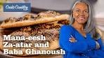 How to Make Mana'eesh Za'atar (Za'atar Flatbread) & Baba ...