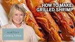 How to Make Martha's Grilled Shrimp with Lemongrass ...