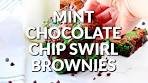 How to make: MINT CHOCOLATE CHIP BROWNIES