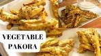 How to Make Mixed Vegetable Pakora at Home| Easy Gram ...